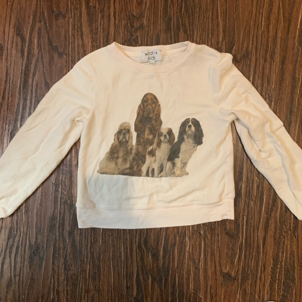 Wildfox kids dog sweater